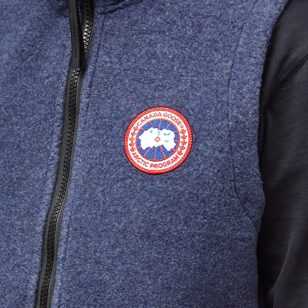 Canada Goose Men's Mersey Fleece Vest Atlantic Navy